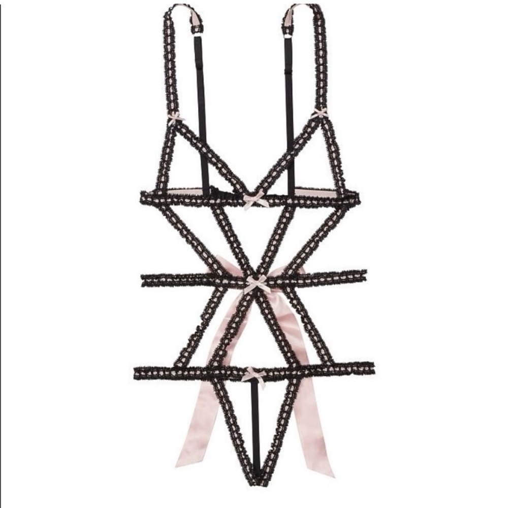 Victoria’s Secret strappy bodysuit lingerie